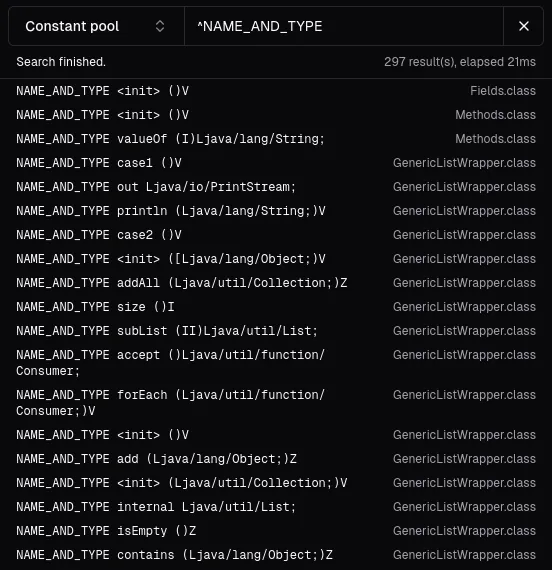 Search example